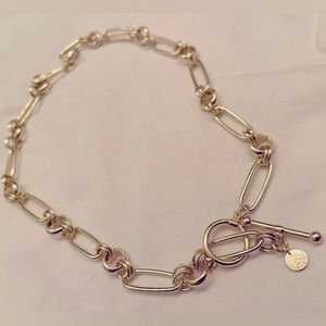 Victoria Emerson Clover Figaro Chunky Chain Necklace